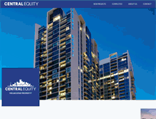 Tablet Screenshot of centralequity.com.au
